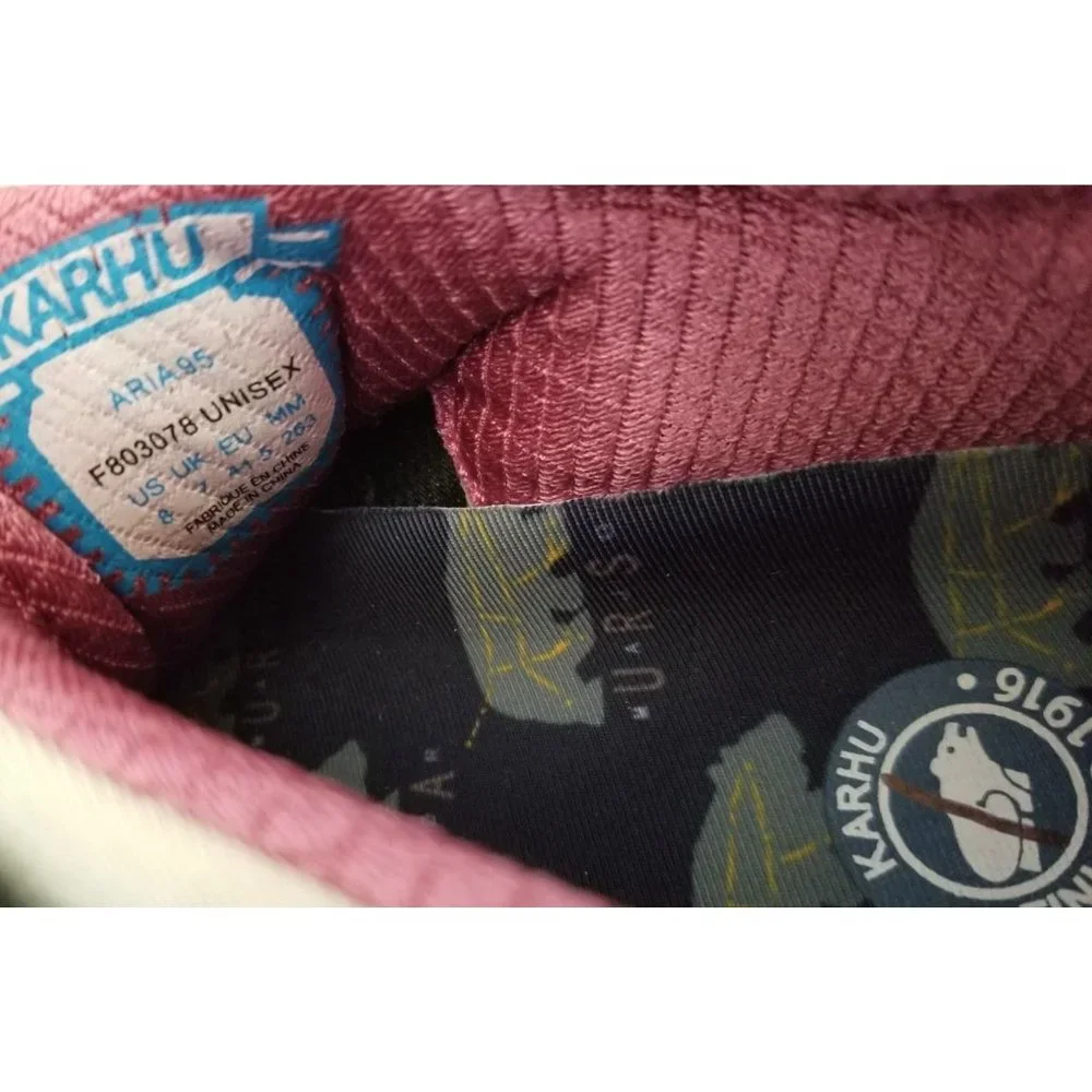 Karhu for Anthropologie Aria Sneakers Green Gray Size 8 41.5 - Picture 5 of 5